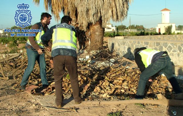 La Policía Nacional detiene a seis personas y se incauta de más de tres toneladas de cobre robado - 1, Foto 1