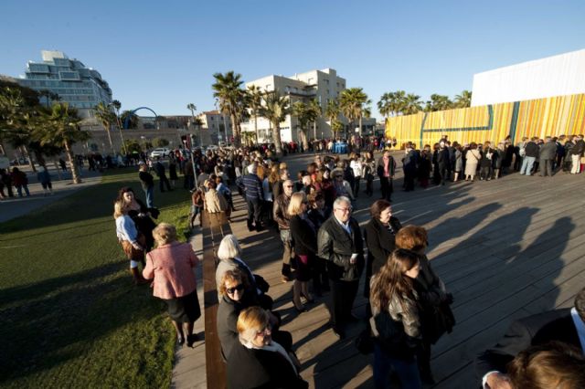 La Reina alaba la orginialidad del auditorio durante su inauguración - 2, Foto 2