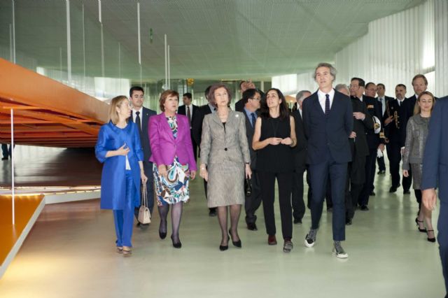 La Reina alaba la orginialidad del auditorio durante su inauguración - 3, Foto 3