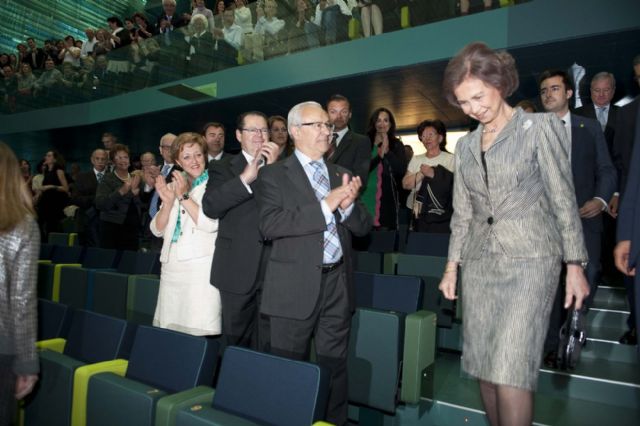 La Reina alaba la orginialidad del auditorio durante su inauguración - 4, Foto 4