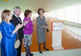 La Reina alaba la orginialidad del auditorio durante su inauguración