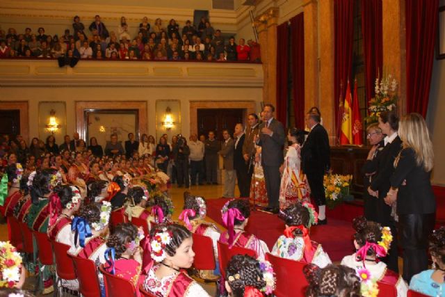 El Alcalde preside la recepción a las candidatas infantiles y mayores a Reina de Huerta - 2, Foto 2