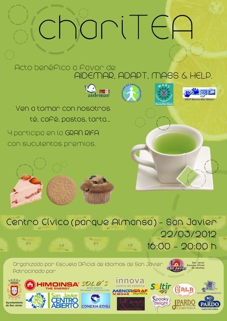 La Escuela Oficial de Idiomas de San Javier organiza un té benéfico - 1, Foto 1