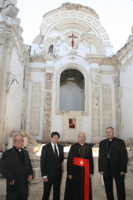 El Cardenal Rouco Varela manifiesta el apoyo de la CEE a Lorca en su visita a la ciudad - 1, Foto 1