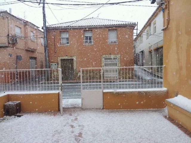 El Ayuntamiento de Lorca refuerza la presencia de efectivos de Emergencias en las pedanías altas por las nevadas - 1, Foto 1
