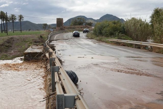 Cortes de carretera en la zona de Los Belones por las lluvias - 2, Foto 2