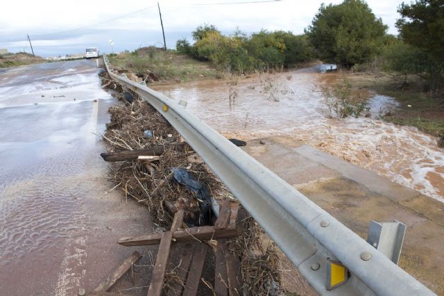 Cortes de carretera en la zona de Los Belones por las lluvias - 3, Foto 3