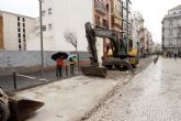 Retiran el adoquinado de la Serreta de cara a Semana Santa
