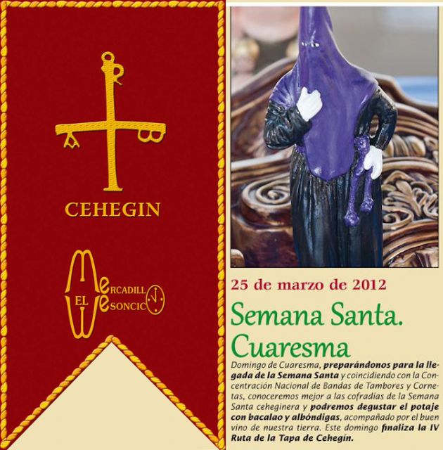 El Mercadillo Artesanal 'El Mesoncico' celebra la Semana Santa ceheginera - 1, Foto 1