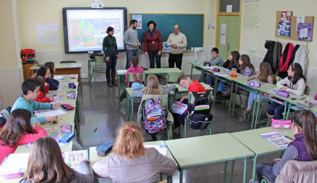 Comienza la campaña Crece en Seguridad en la que 200 alumnos de los colegios de Puerto Lumbreras adquieren hábitos de conducta saludables - 1, Foto 1