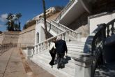 Abierta al paso la escalinata de acceso a la Muralla del Mar