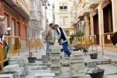 El arreglo del pavimento llega a la calle del Cañón