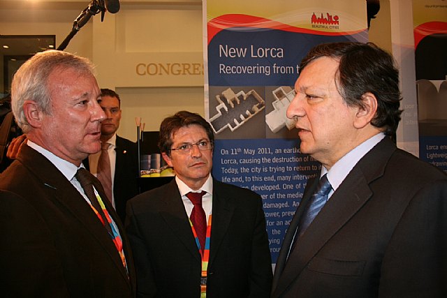 Valcárcel subraya que hay que continuar generando conciencia y sensibilidad en Europa para que sigan llegando fondos a Lorca - 3, Foto 3