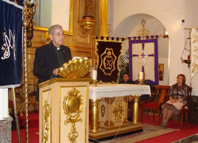 Fray Francisco Martínez alaba la Semana Santa pinatarense como expresión de la Fe - 5, Foto 5