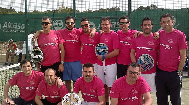Discreta actuación del equipo de pádel del Club de Tenis Totana, Foto 1