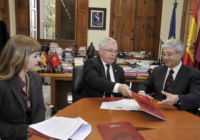 La Universidad de Murcia colaborará con la Real Academia de Bellas Artes Santa María de la Arrixaca - 1, Foto 1