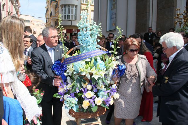 La alcaldesa de Ibiza realiza un emotivo y multitudinario Pregón de la Semana Santa de Águilas 2012 - 2, Foto 2
