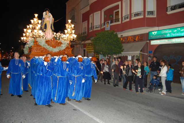 El blanco y el azul llena las calles torreñas en el Viernes de Dolores - 2, Foto 2