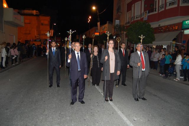 El blanco y el azul llena las calles torreñas en el Viernes de Dolores - 3, Foto 3