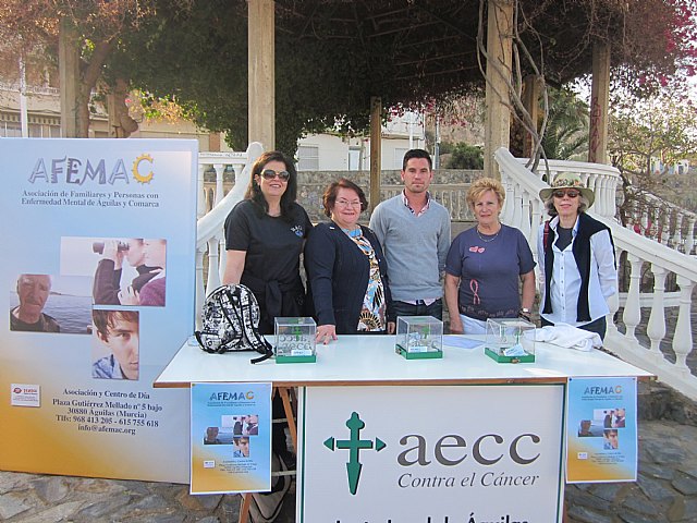 Más de un centenar de personas participan en la I Marcha Solidaria Conjunta de AFEMAC y la AECC - 1, Foto 1