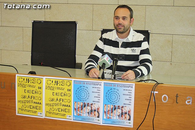 Juventud oferta un curso de diseño gráfico y un taller de risoterapia para incentivar la formación de los jóvenes del municipio, Foto 1