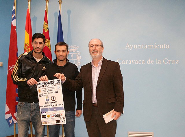 El Caravaca y la Selección del Noroeste juegan un partido a favor de la fundación de lucha contra la leucemia - 1, Foto 1