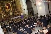 La banda de la Agrupacin Musical de Totana ofrece un concierto de Semana Santa en la Parroquia de Santiago