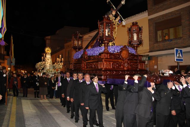 El Nazareno protagonizó la noche de Miércoles Santo en Puerto Lumbreras - 1, Foto 1