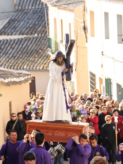 Puerto Lumbreras celebra el Vía Crucis por el casco antiguo y hasta el entorno del Castillo de Nogalte recientemente rehabilitado - 3, Foto 3