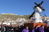 Puerto Lumbreras celebra el Vía Crucis por el casco antiguo y hasta el entorno del Castillo de Nogalte recientemente rehabilitado