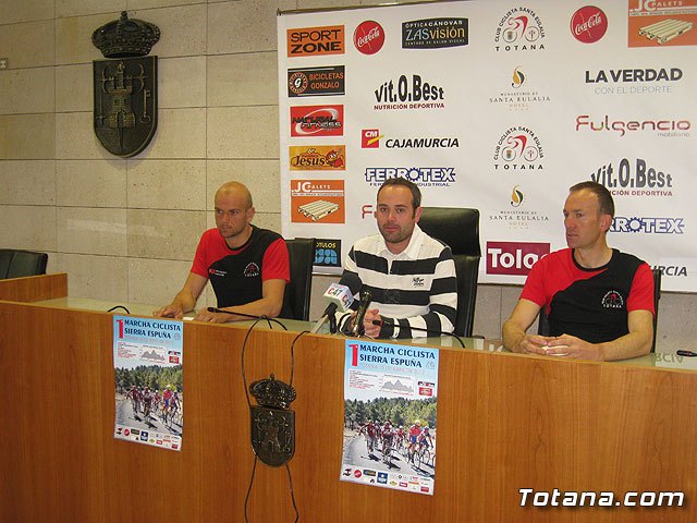 El próximo domingo 15 de abril se celebra la 1ª marcha ciclista a Sierra Espuña, Foto 1