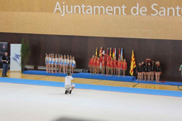 Podium para los equipos de Gimnasia Estética de Cartagena en el Campeonato de España - 1, Foto 1
