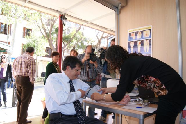El Alcalde inaugura la 5ª Feria Lorca Saludable - 1, Foto 1