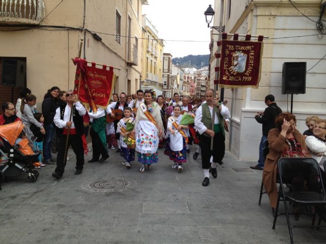 Ofrenda floral, bailes tradicionales y paella gigante, celebran el bando huertano blanqueño en honor a san Roque 2012 - 1, Foto 1