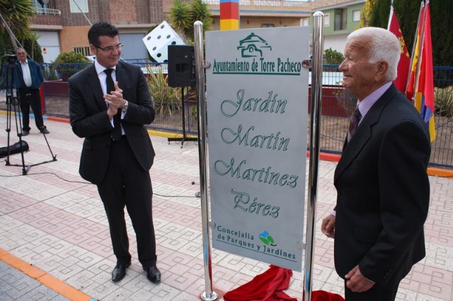 Inaugurado un jardín en Roldán en homenaje a Martín Martínez Pérez - 3, Foto 3