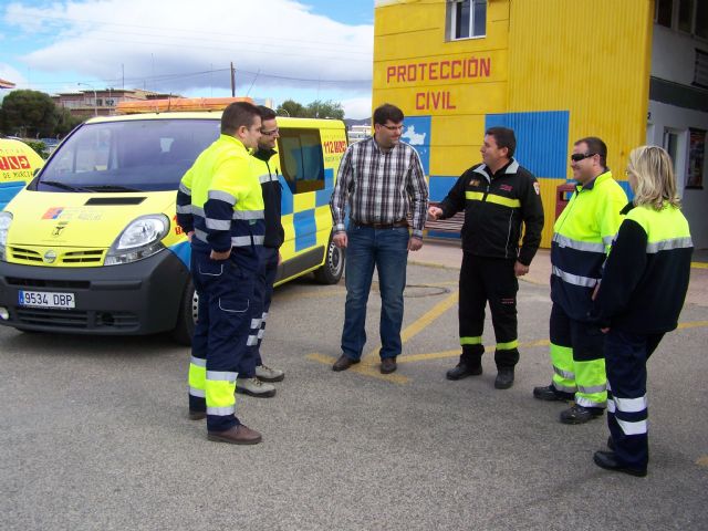 Alumnos del ciclo formativo de Emergencias Sanitarias realizan sus prácticas en Protección Civil de Águilas - 2, Foto 2
