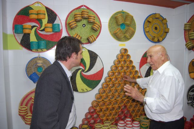 Ya se puede disfrutar en Las Torres de Cotillas de la virtuosidad artesana con el esparto de Francisco Romero - 3, Foto 3