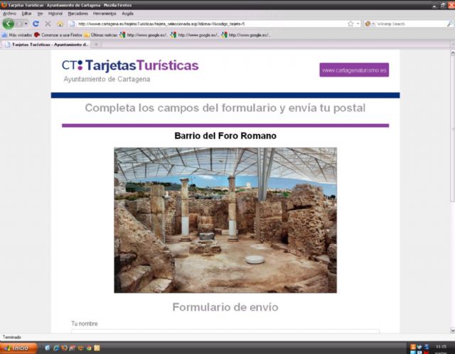 El Foro Romano, entre las postales virtuales - 1, Foto 1