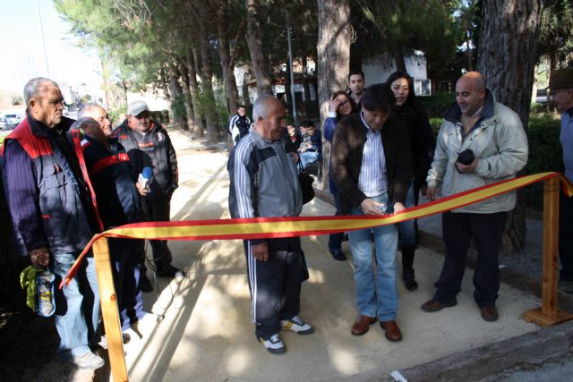 Inaugurados dos pistas de petanca en el Jardín Municipal de La Copa - 1, Foto 1