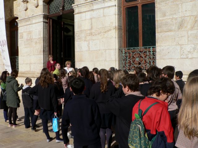Los escolares de Mazarrón conocen los edificios históricos a través de visitas teatralizadas - 1, Foto 1