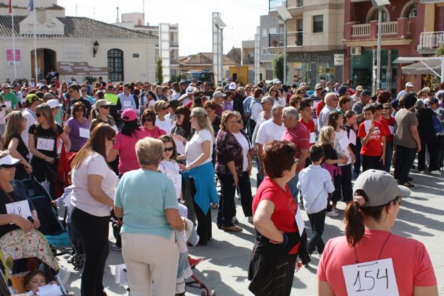 Más de 400 personas participan en la II marcha por la vida de Torre-Pacheco - 1, Foto 1