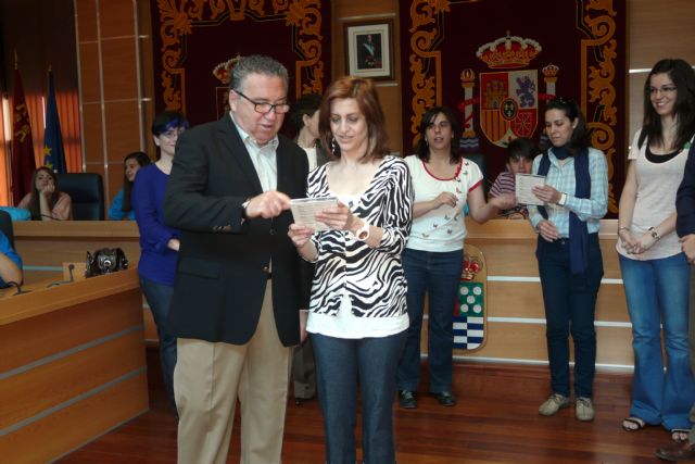 El Alcalde de Molina de Segura recibe a los participantes en el encuentro de coros del Programa ARCE, coordinado por el I.E.S. Cañada de las Eras - 3, Foto 3