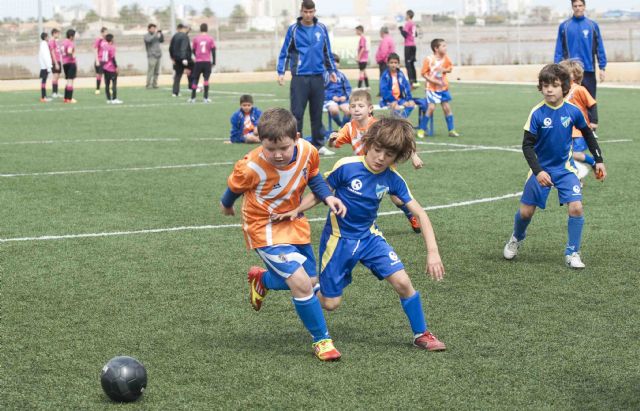 San Cristóbal, Franciscanos, Vistalegre y La Palma, líderes de la liga local de fútbol base - 1, Foto 1