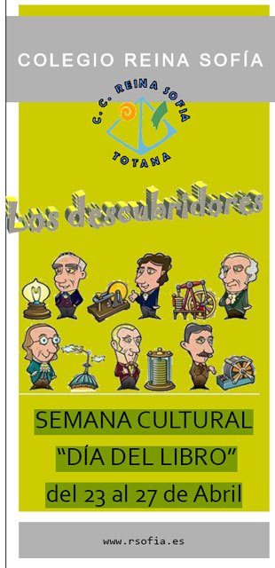 El Colegio Reina Sofía celebra su Semana Cultural Día del Libro del 23 al 27 de abril con un amplio programa de actividades - 1, Foto 1