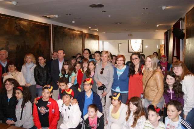 Nueve alumnos y cinco profesores de Polonia e Italia participan en un proyecto Comenius en el Colegio Virgen de las Huertas - 1, Foto 1