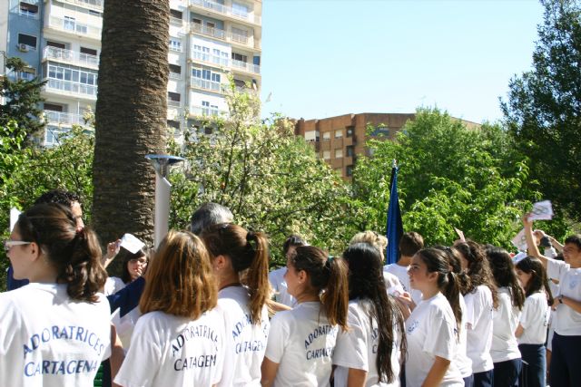 La antorcha olímpica pasa por Adoratrices - 1, Foto 1