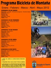 La concejala de Deportes organiza una jornada de bicicleta de montaña con una ruta por los parajes de Malvariche