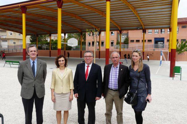 El Alcalde de Molina de Segura inaugura las obras de mejora del Colegio Público Tierno Galván - 1, Foto 1