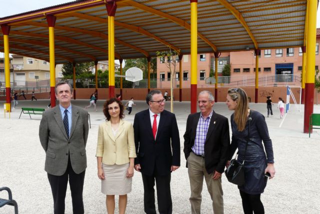 El Alcalde de Molina de Segura inaugura las obras de mejora del Colegio Público Tierno Galván - 2, Foto 2