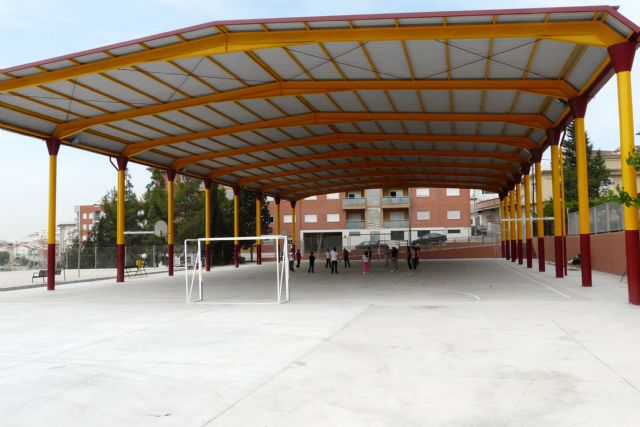 El Alcalde de Molina de Segura inaugura las obras de mejora del Colegio Público Tierno Galván - 4, Foto 4